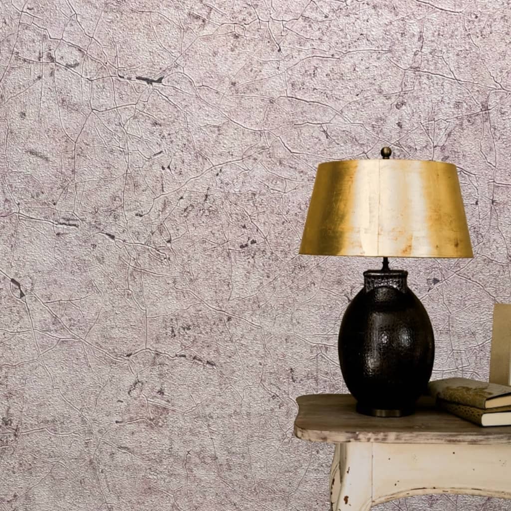 Noordwand Tapet Vintage Deluxe Stucco Crackle brun