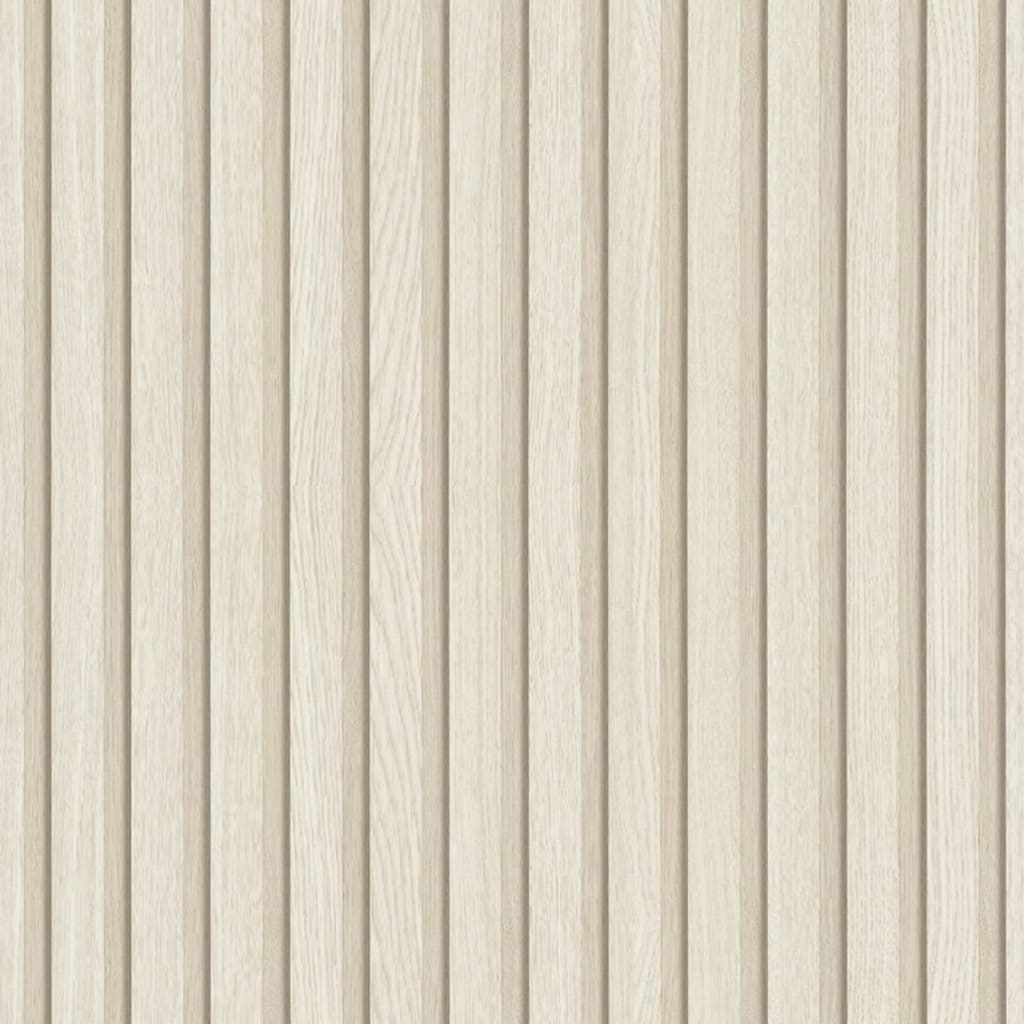 Noordwand Tapet Botanica Wooden Slats beige