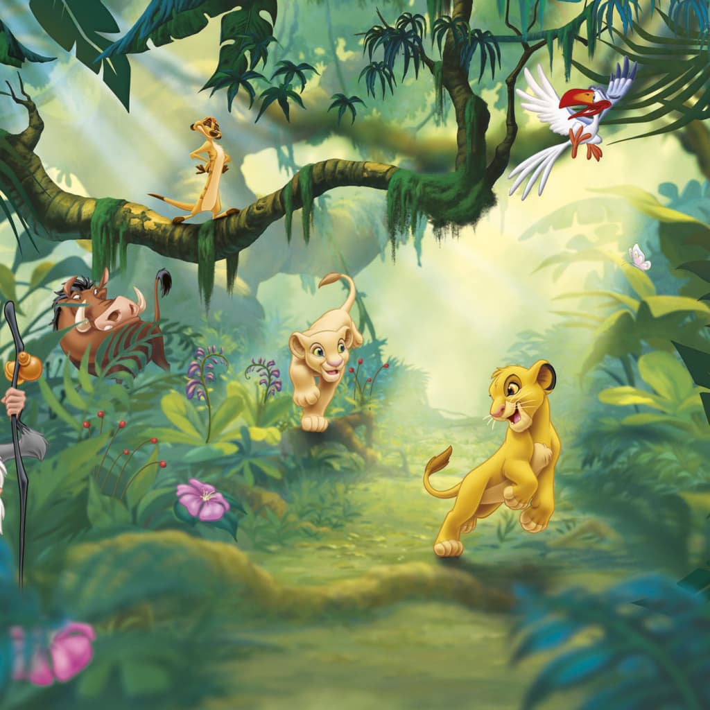 Komar Fototapet Lion King Jungle 368x254 cm