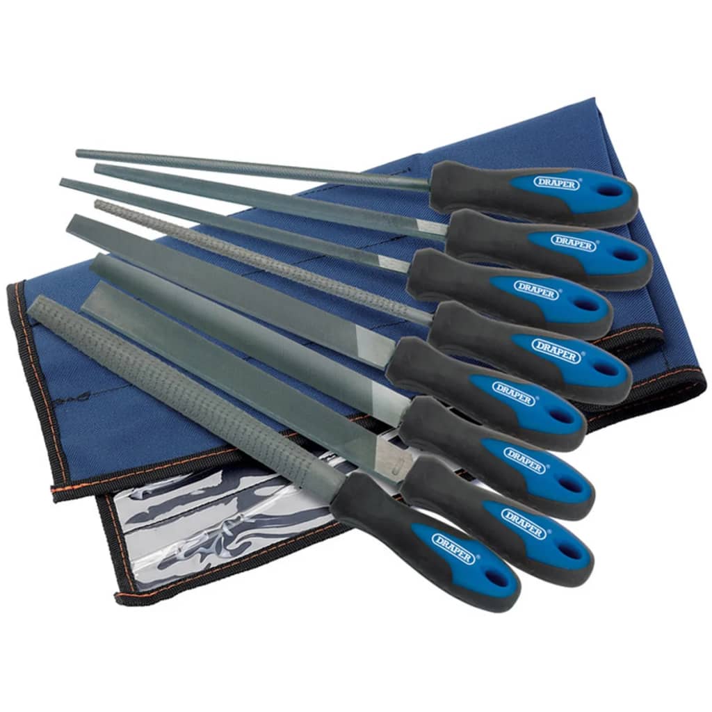 Draper Tools Filar och raspar 8 st 200 mm 44961