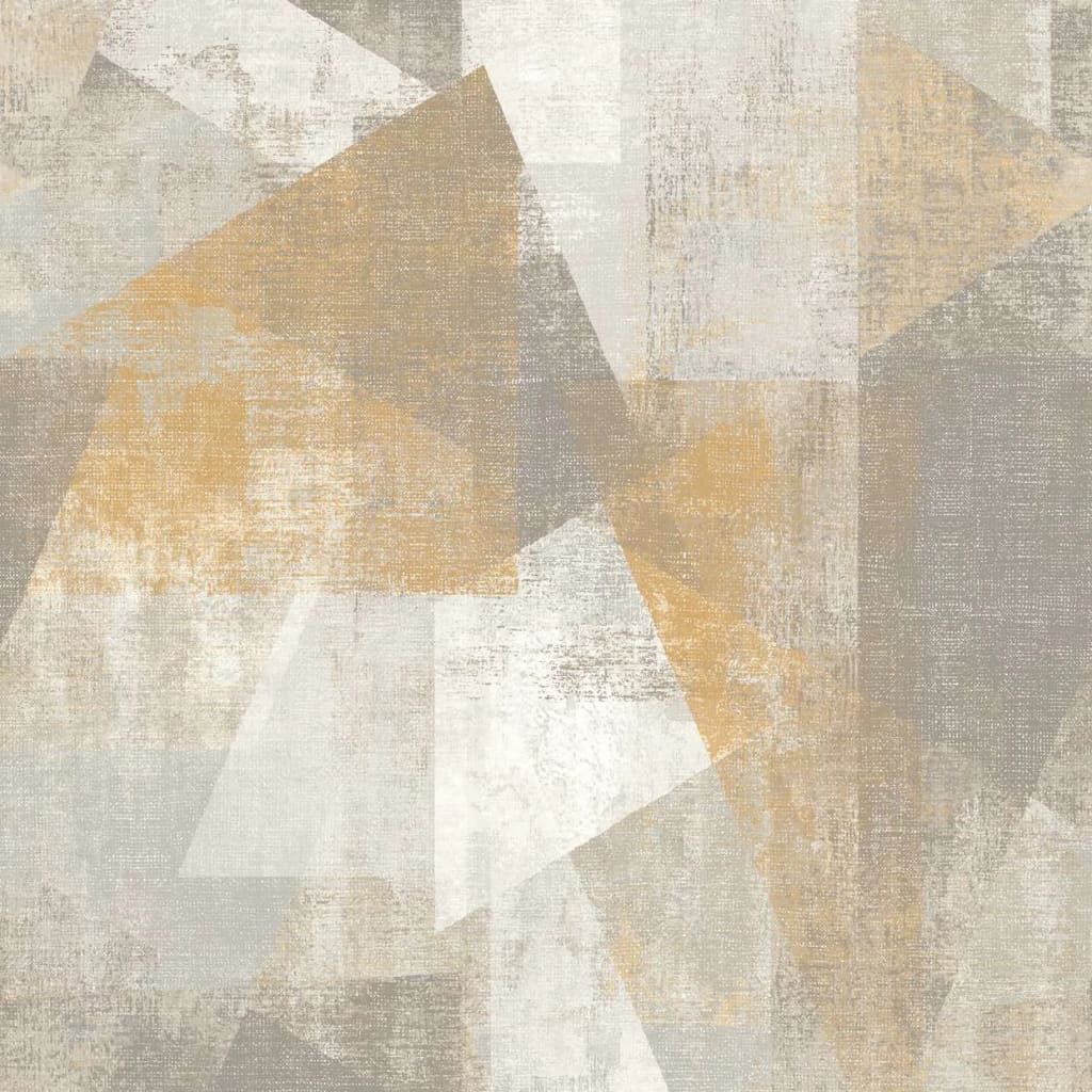 DUTCH WALLCOVERINGS Tapet perspektiv beige och grå