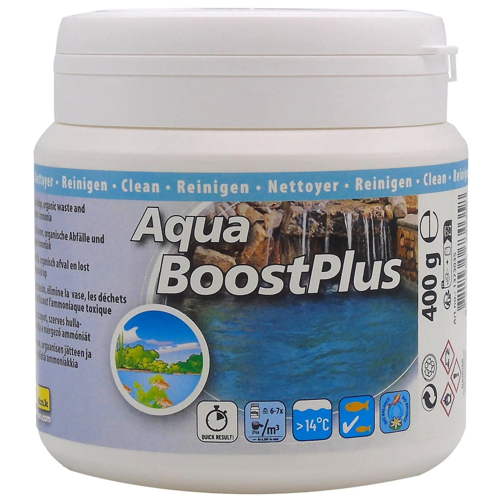 Ubbink Rengöringsmedel för dammvatten Aqua Boost Plus 400g för 6500L