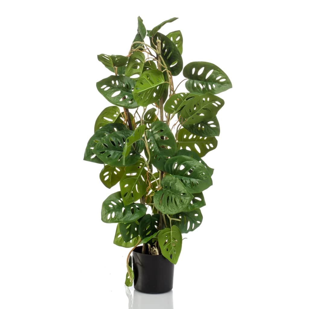 Emerald Konstväxt Monstera Monkey 75 cm i kruka