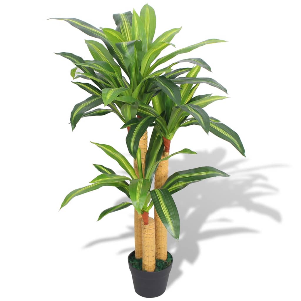 Konstväxt Dracena med kruka 100 cm grön