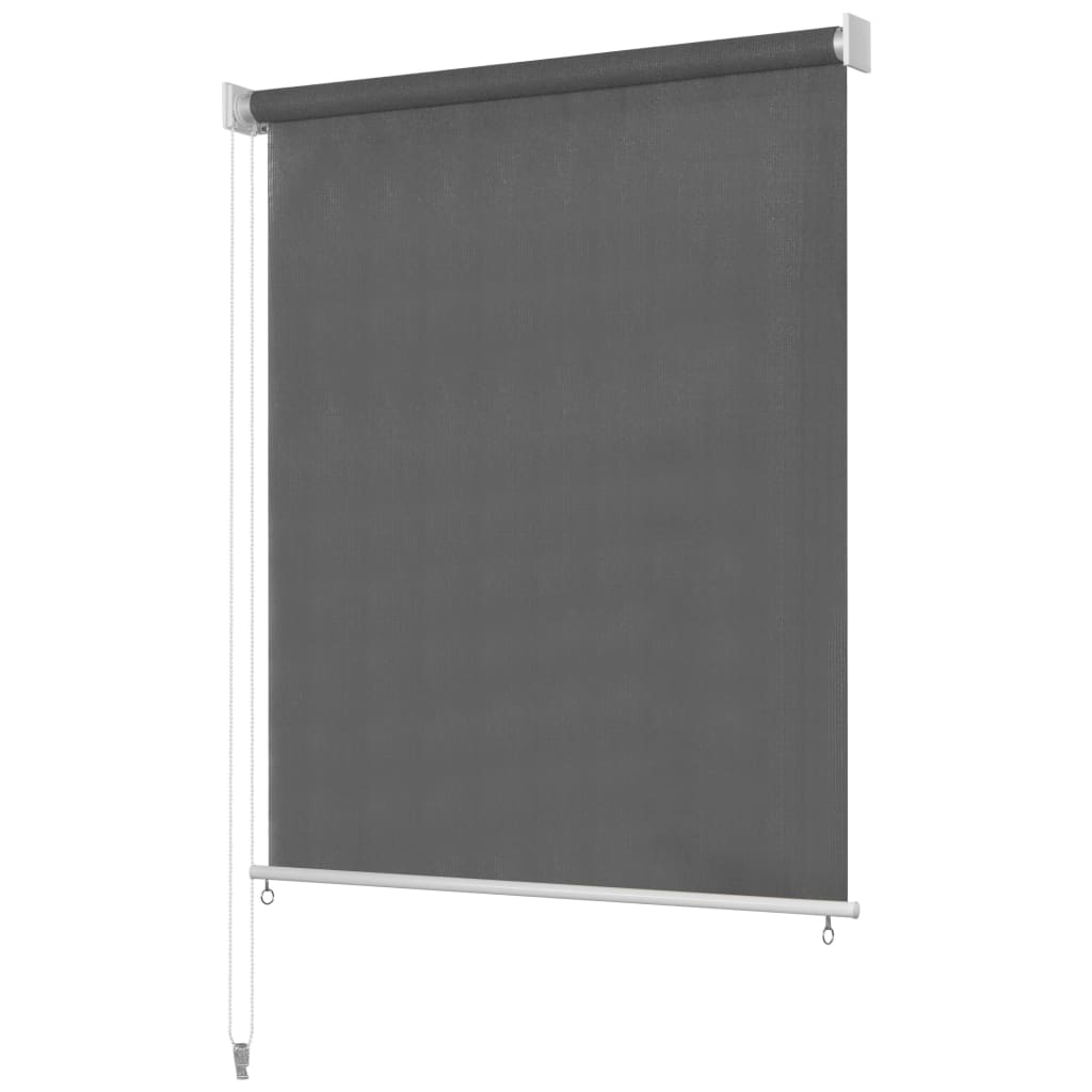 Rullgardin utomhus 120x140 cm antracit