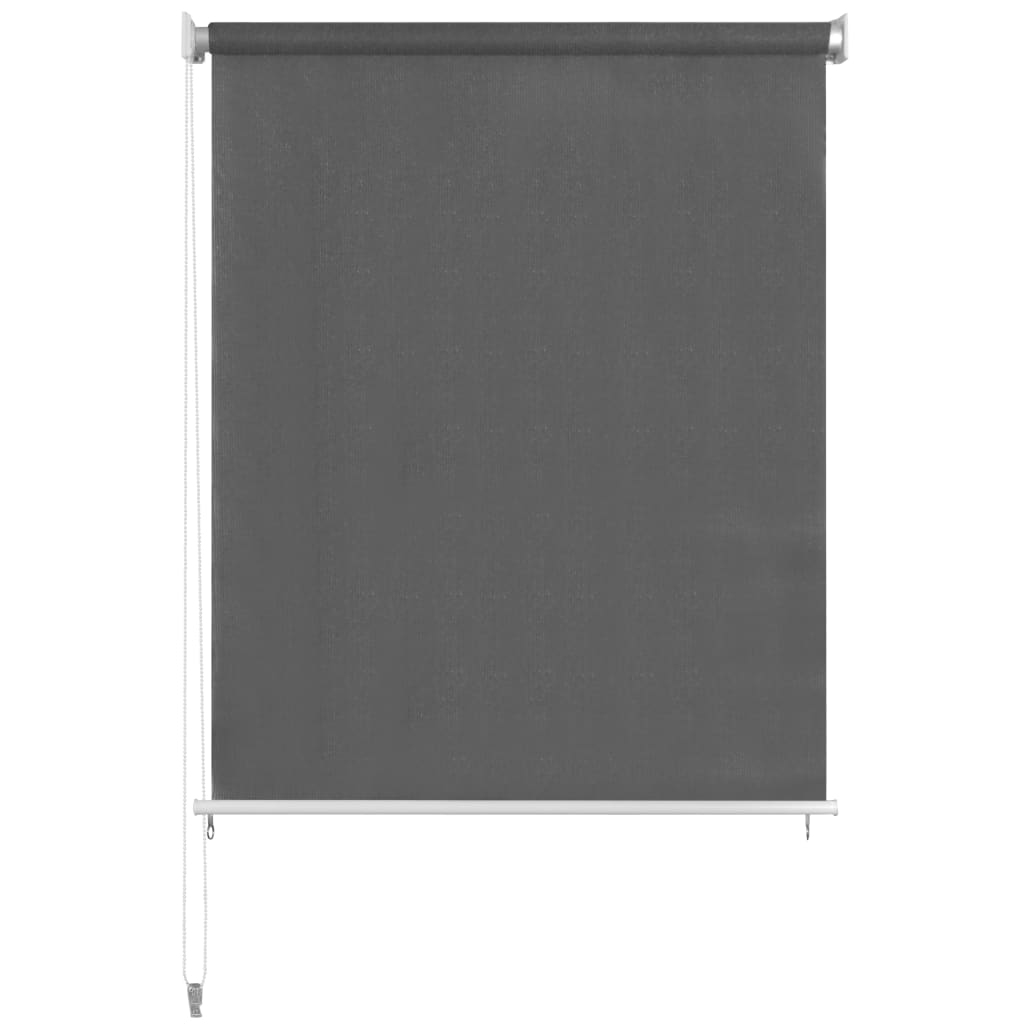 Rullgardin utomhus 120x140 cm antracit