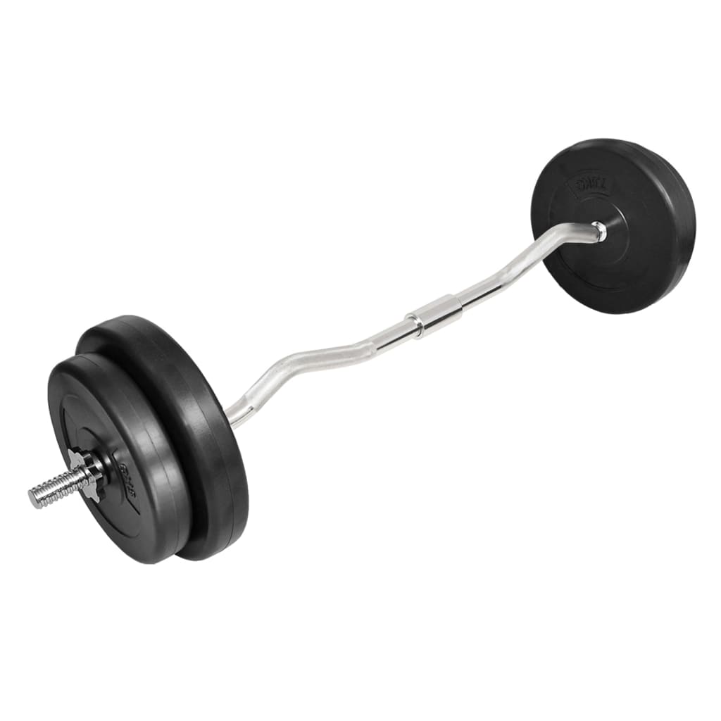 Curlstång med vikter 30kg