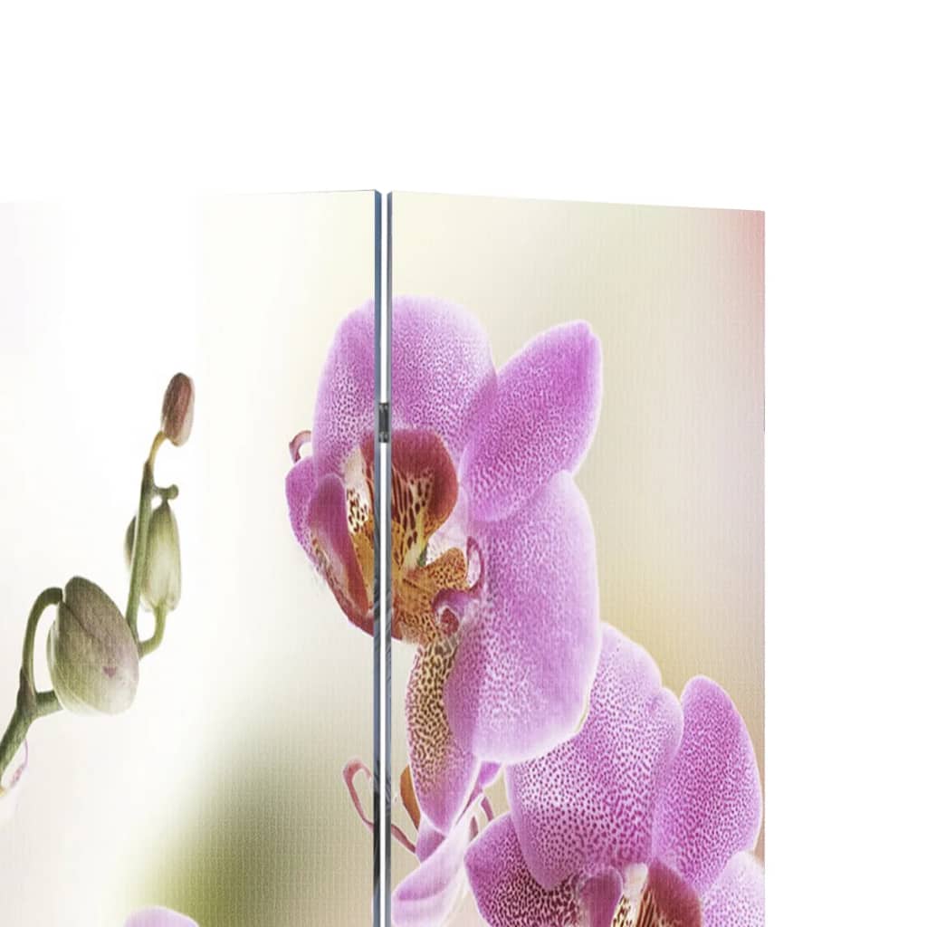 Vikbar rumsavdelare 217x170 cm blomma