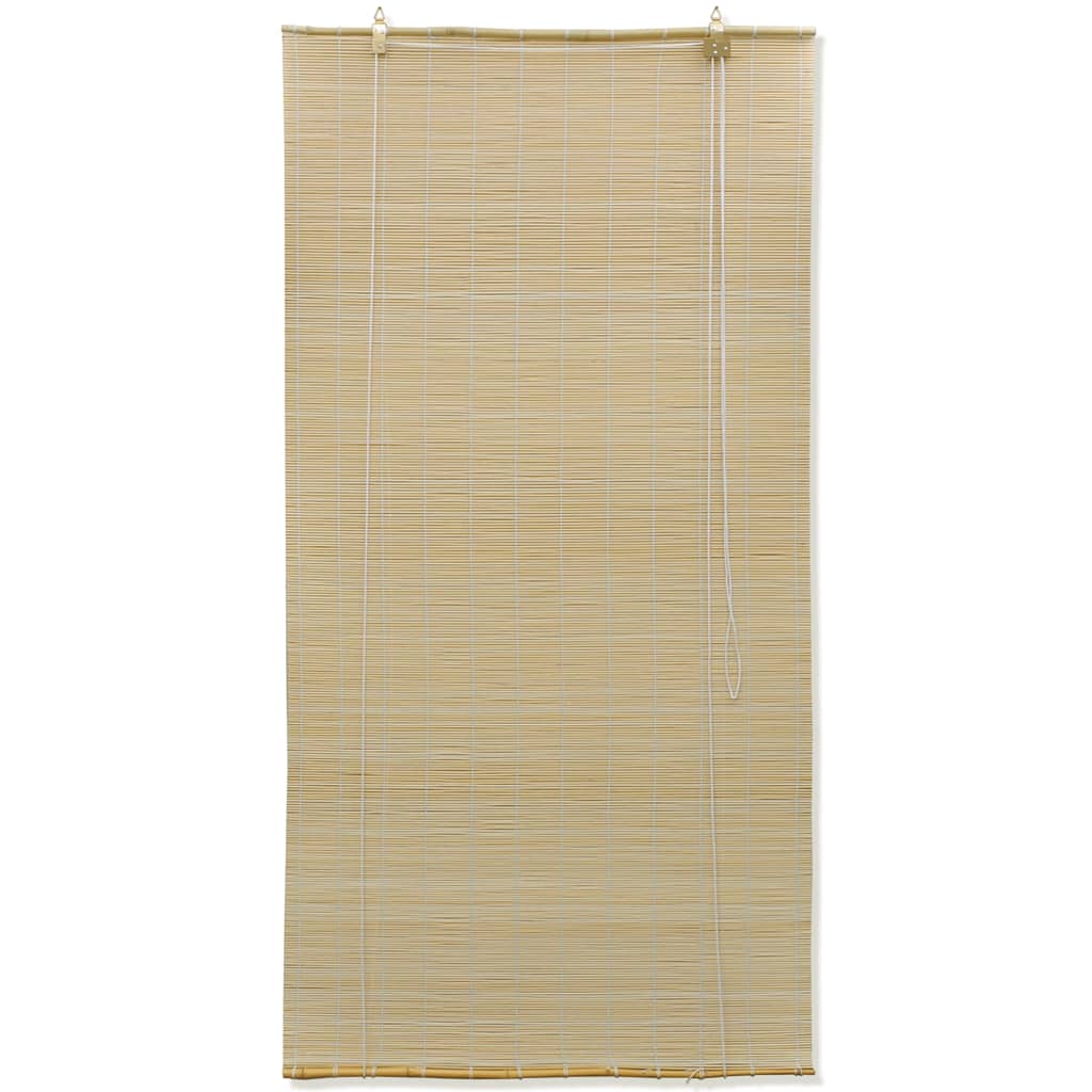 Rullgardin 100 x 160 cm naturlig bambu