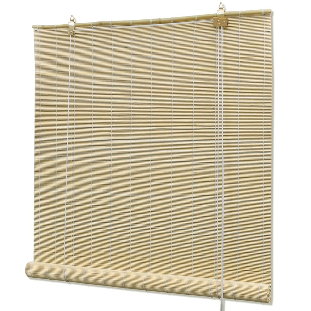 Rullgardin naturlig bambu 120 x 220 cm