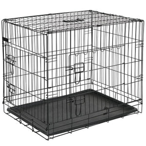 @Pet Hundbur i metall 50,8x30,5x35,5 cm svart 15006 - njoyroom