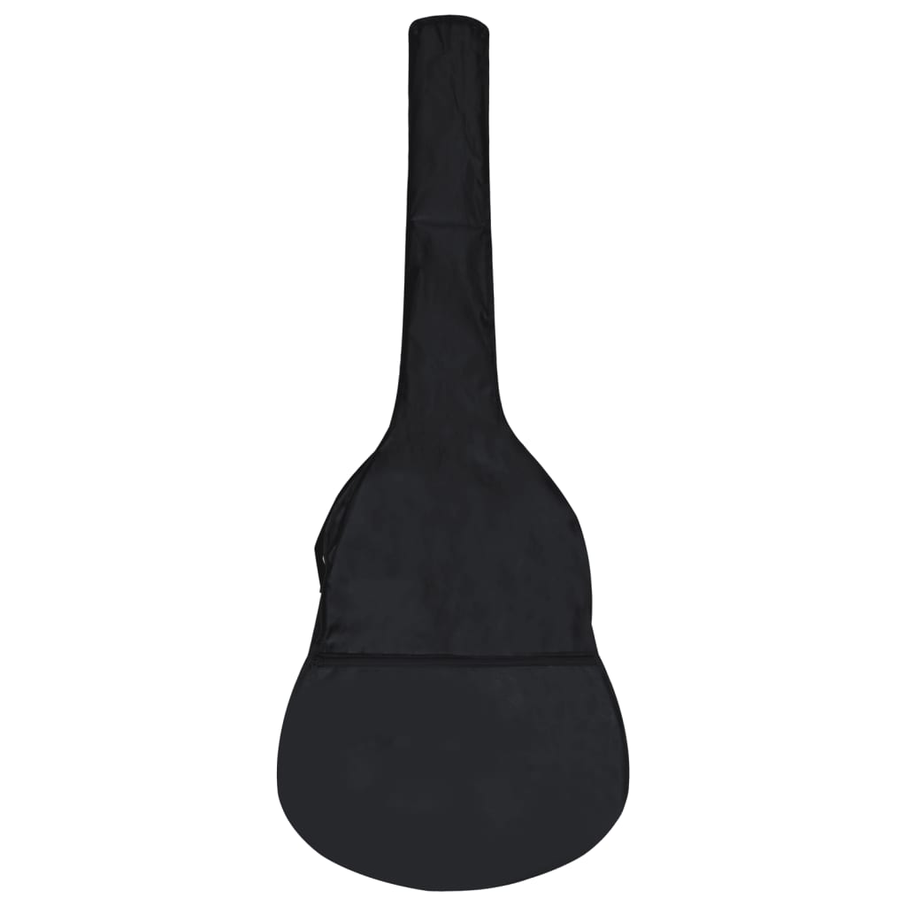 Gitarrfodral för 3/4 klassisk gitarr svart 94x35 cm tyg