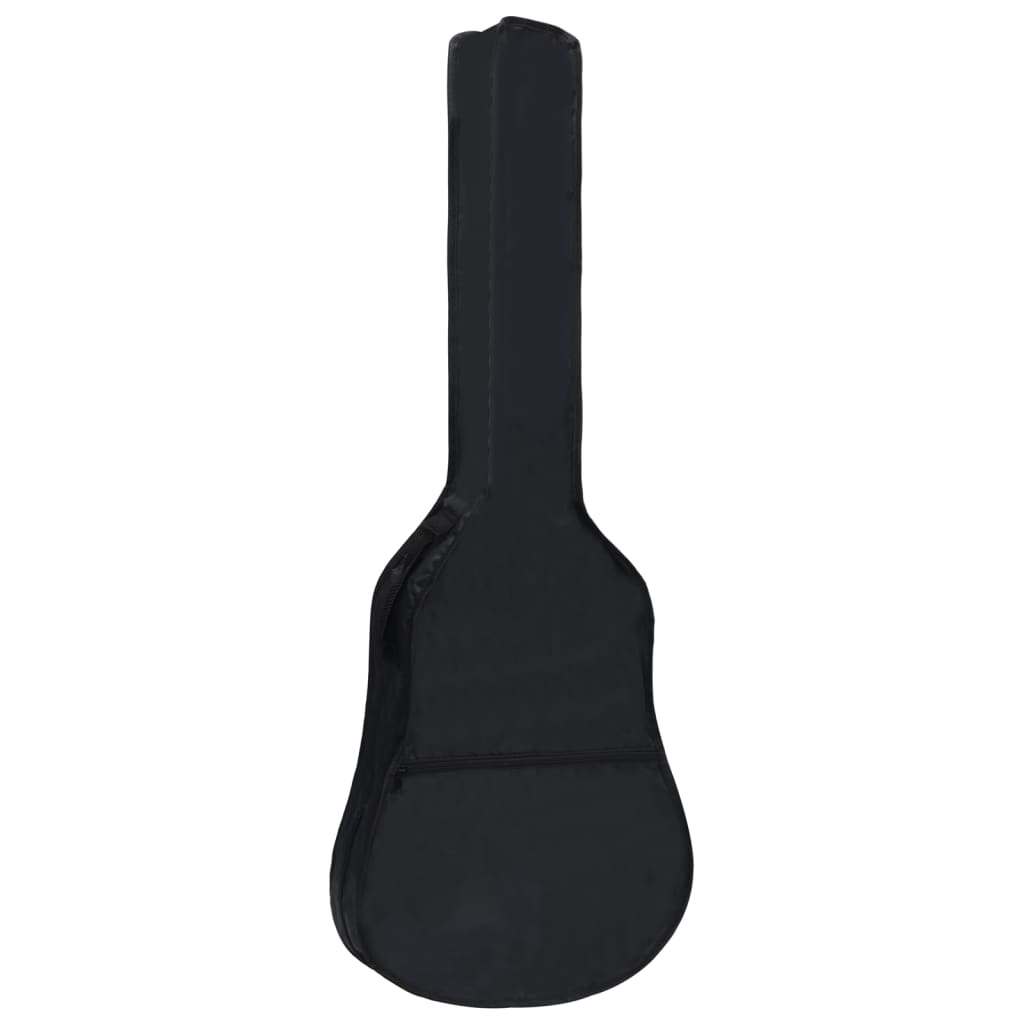 Gitarrfodral för 1/2 klassisk gitarr svart 94x35 cm tyg