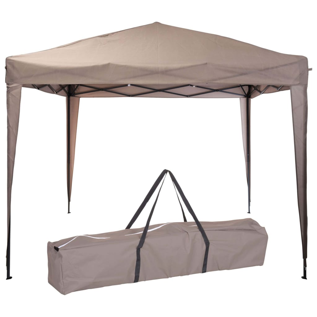 ProGarden Partytält Easy-Up 300x300x245 cm taupe