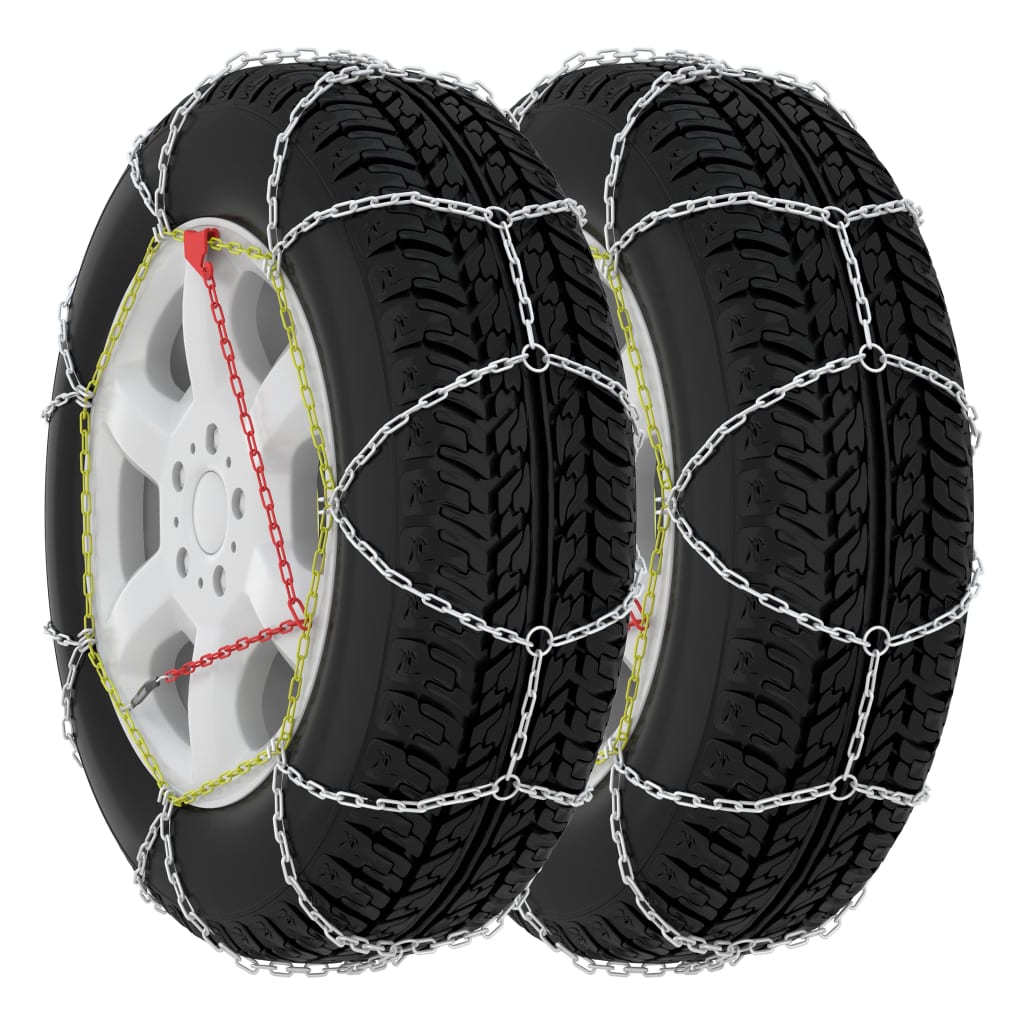 Snökedjor till bil 2-pack 16 mm SUV 4x4 storlek 390