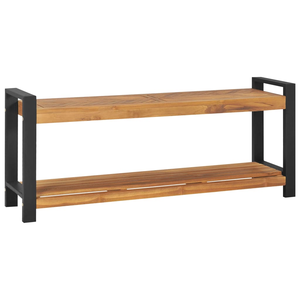 Bänk 120 cm massiv teak