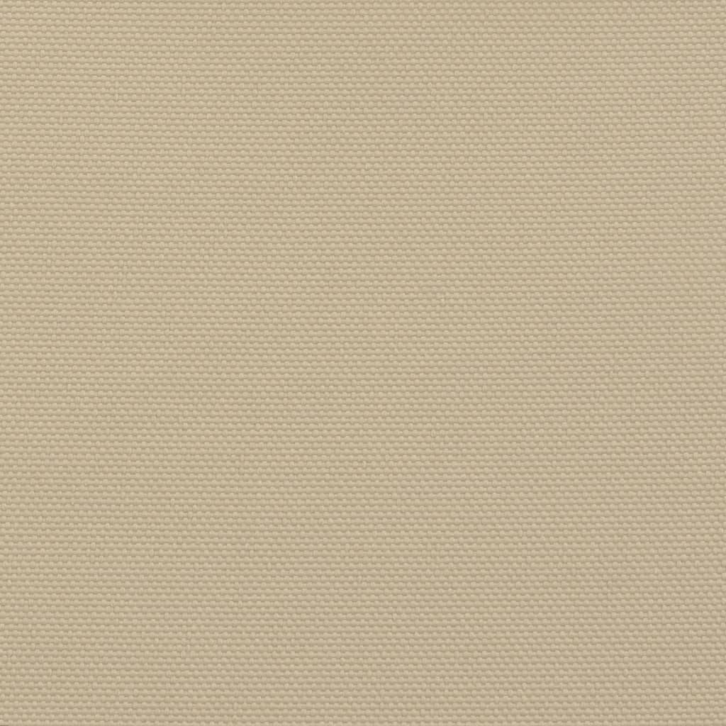 Solsegel oxfordtyg trekantigt 4x5x6,4 m beige - njoyroom