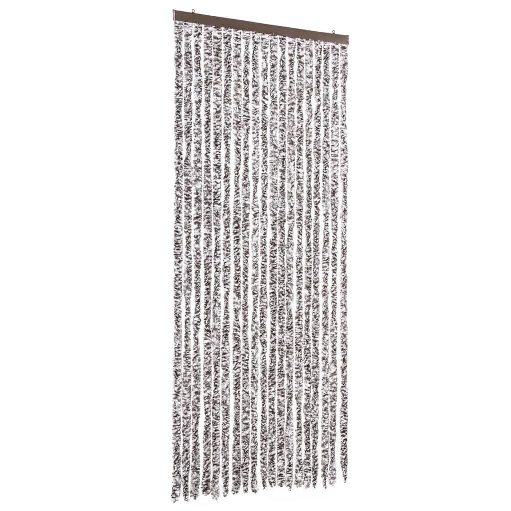 Insektsdraperi brun och beige 56x200 cm chenille