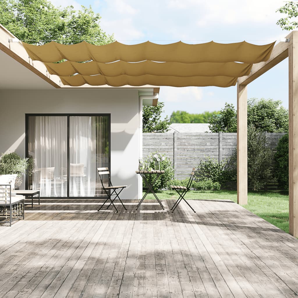 Markis vertikal beige 60x800 cm oxfordtyg