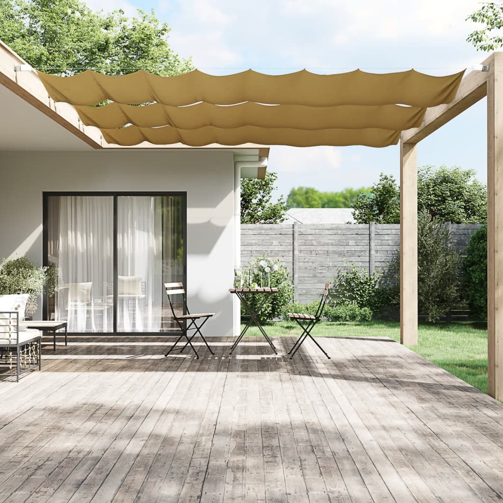 Markis vertikal beige 60x1200 cm oxfordtyg