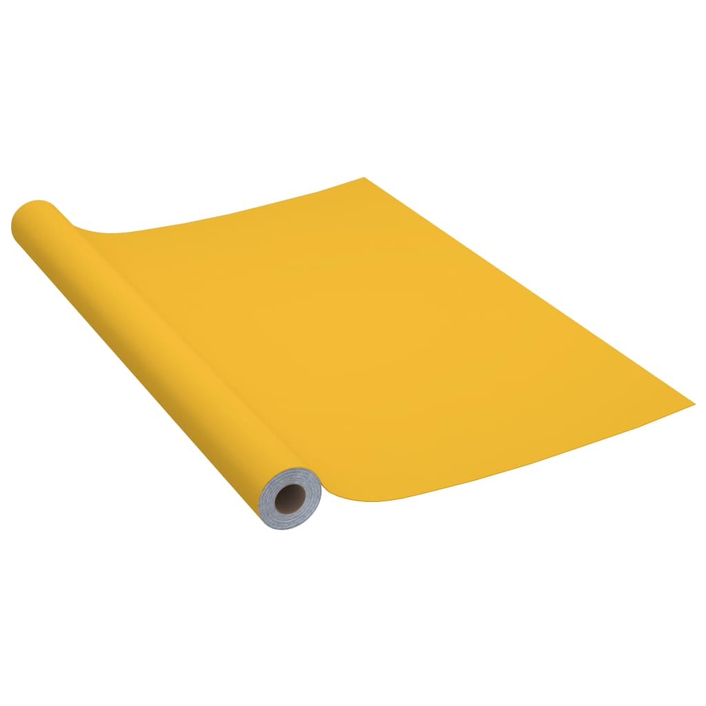 Dekorplast guld högglans 500x90 cm PVC