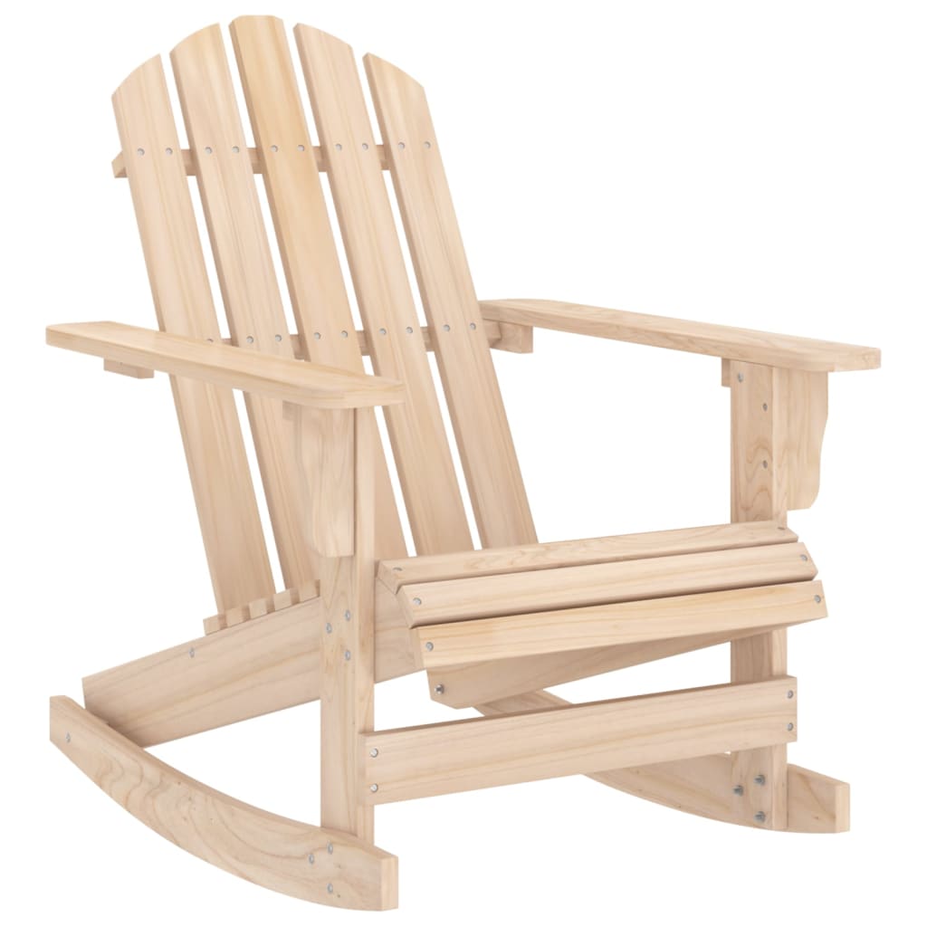 Gungstol adirondack massivt granträ