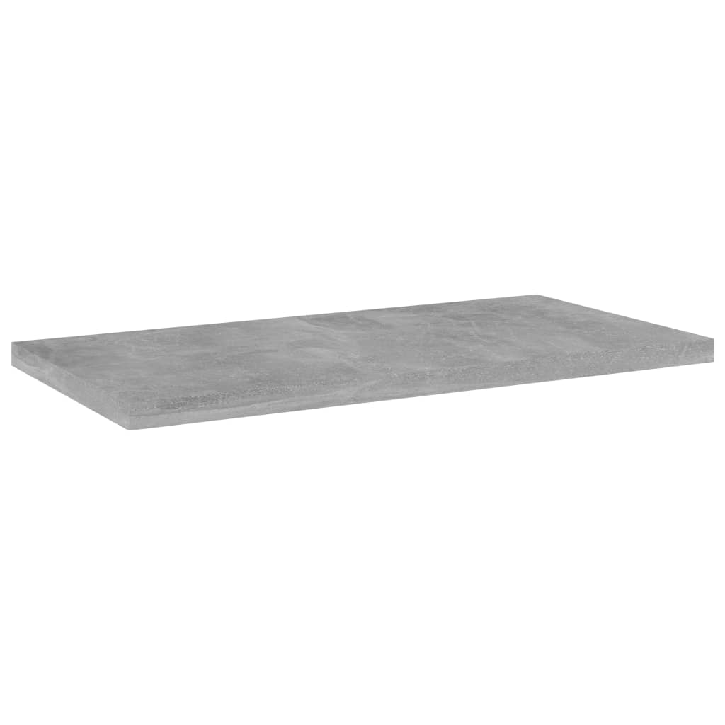 Hyllplan 4 st betonggrå 40x20x1,5 cm konstruerat trä