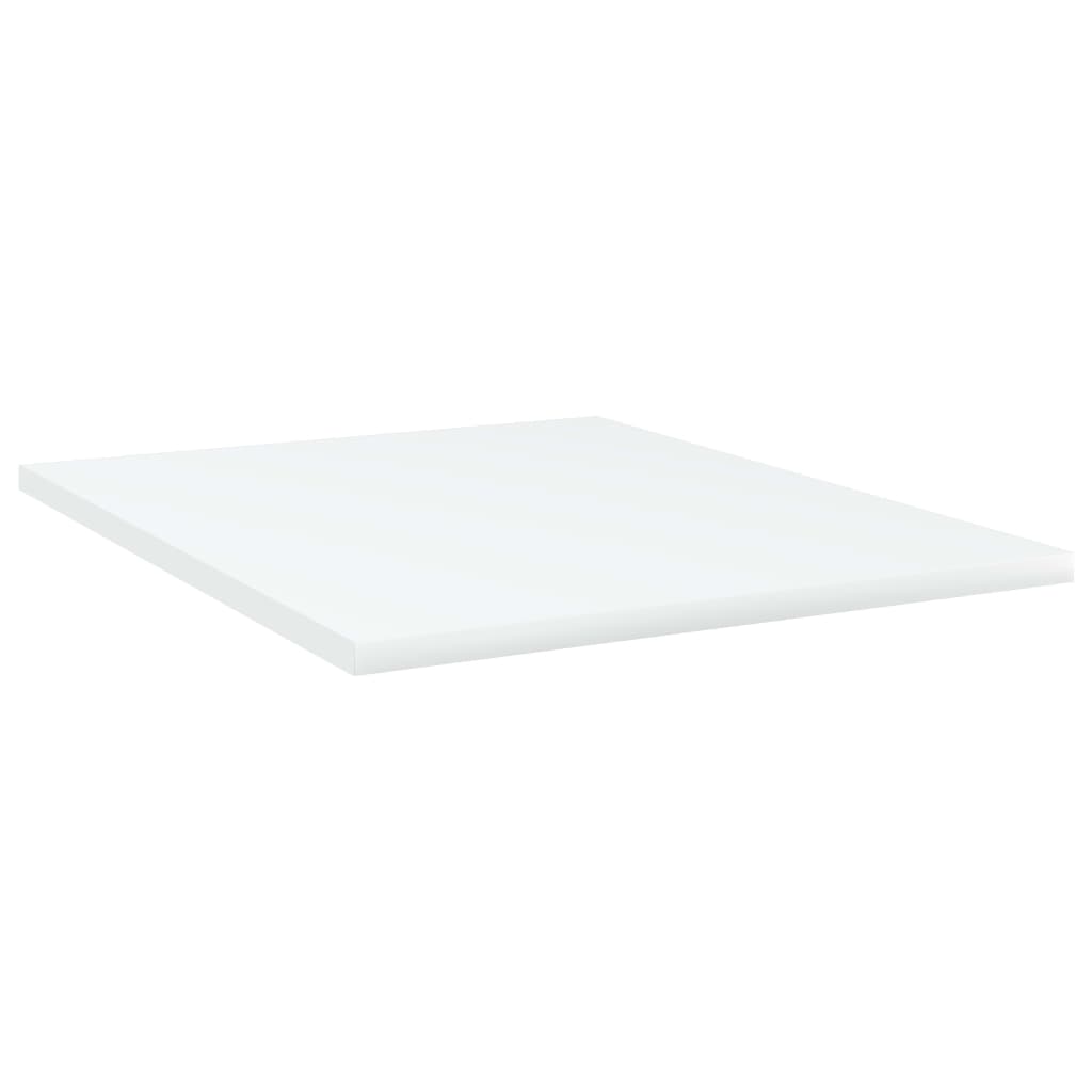 Hyllplan 8 st vit 40x50x1,5 cm konstruerat trä