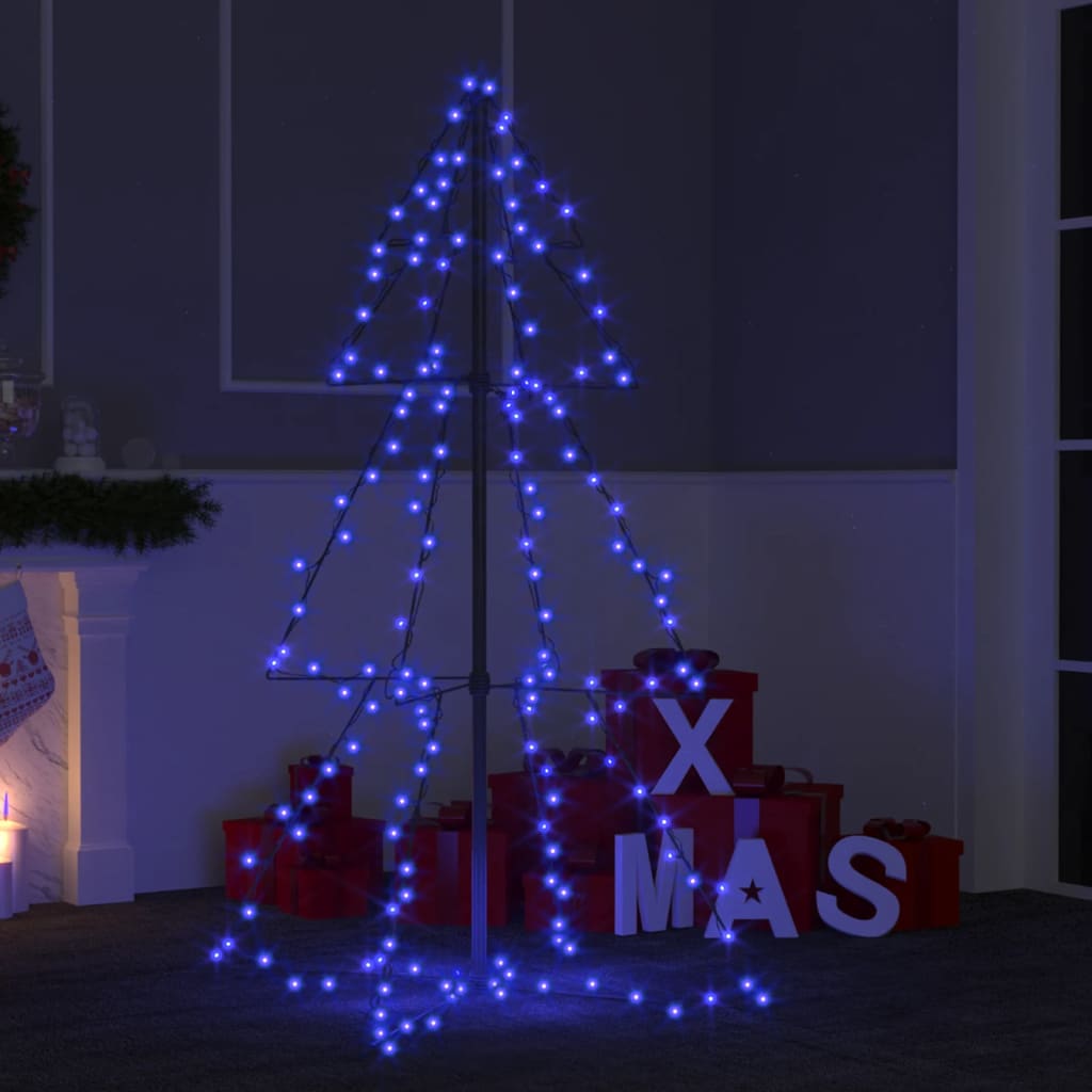 Ljuskon för julgran 160 LED inne/ute 78x120 cm