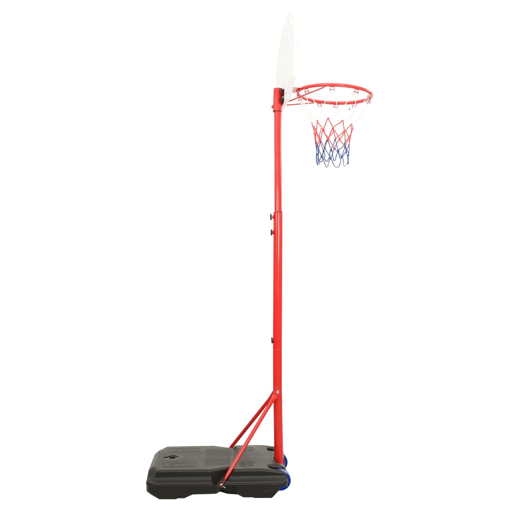 Flyttbar basketkorg justerbar 200-236 cm