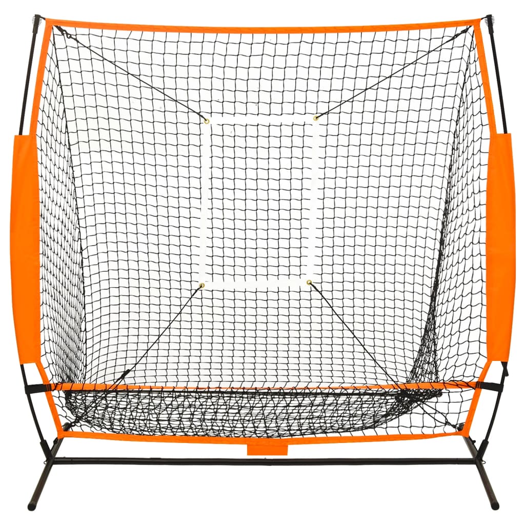 Multisport baseball träningsnät svart 174x76x158,5 cm