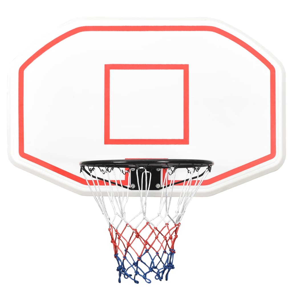 Basketplatta vit 109x71x3 cm polyeten