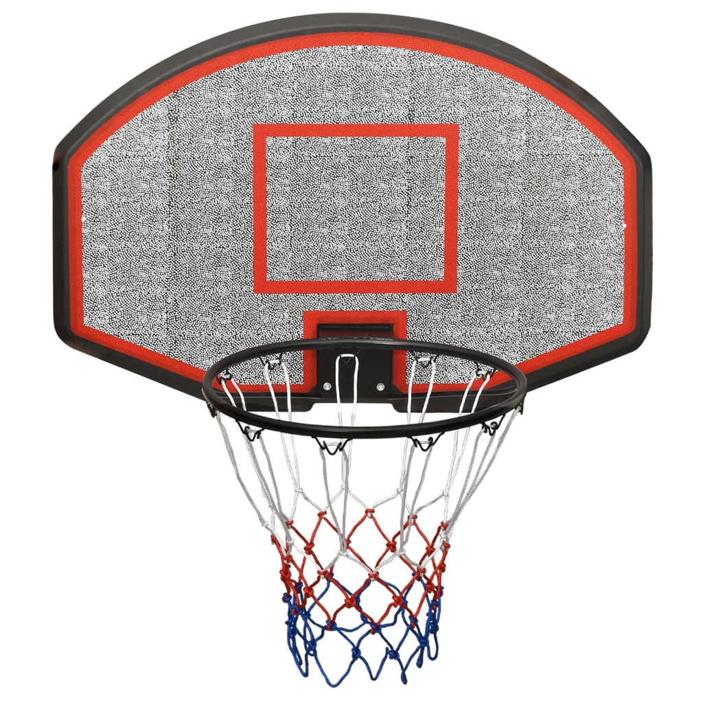 Basketkorg svart 90x60x2 cm polyeten