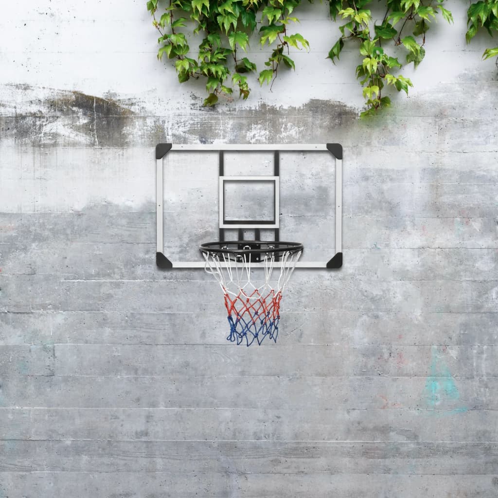 Basketkorg transparent 90x60x2,5 cm polykarbonat