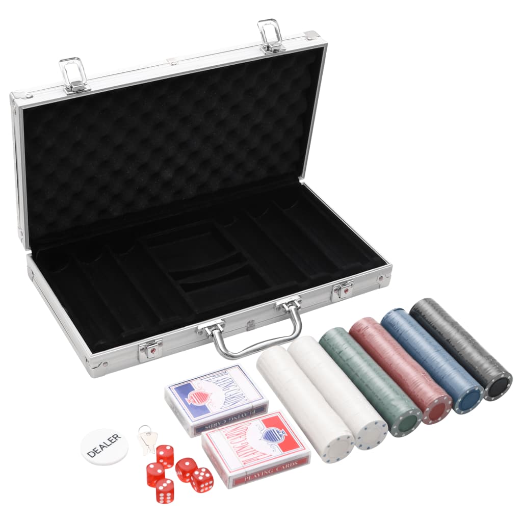 Poker set 300 delar 4 g