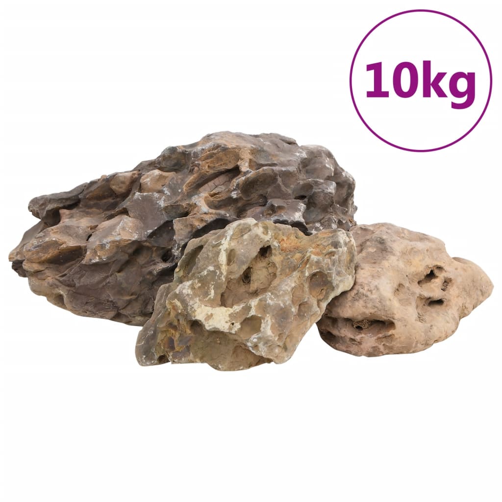 Drakstenar 10 kg grå 10-40 cm