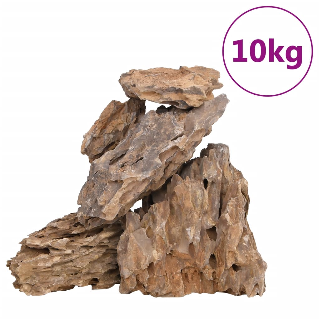 Drakstenar 10 kg blandade färger 10-30 cm