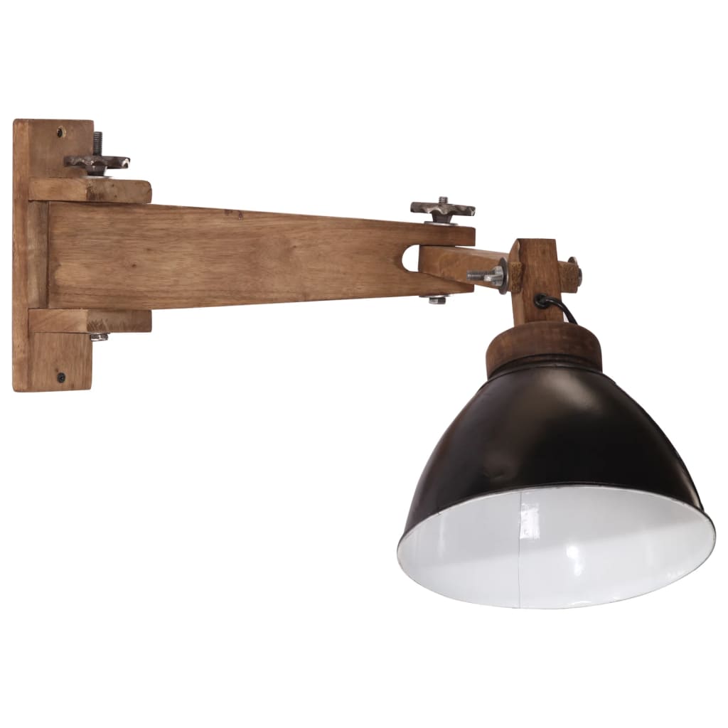 Vägglampa 25 W svart E27 - njoyroom