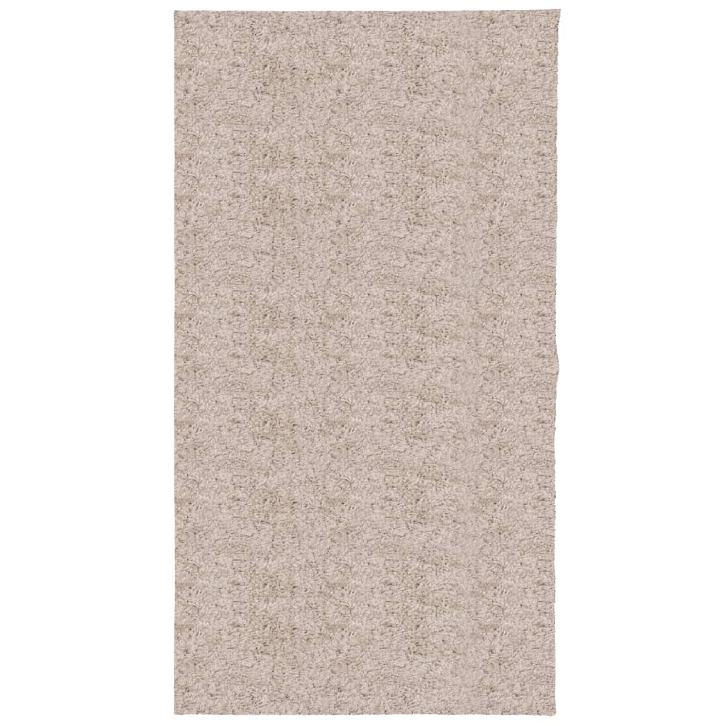 Ryamatta PAMPLONA lång lugg modern beige 80x150 cm