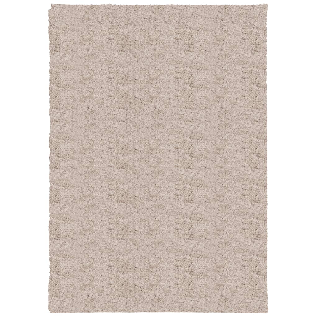 Ryamatta PAMPLONA lång lugg modern beige 120x170 cm