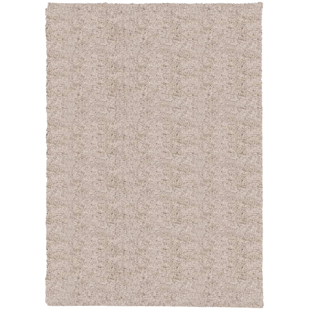 Ryamatta PAMPLONA lång lugg modern beige 200x280 cm