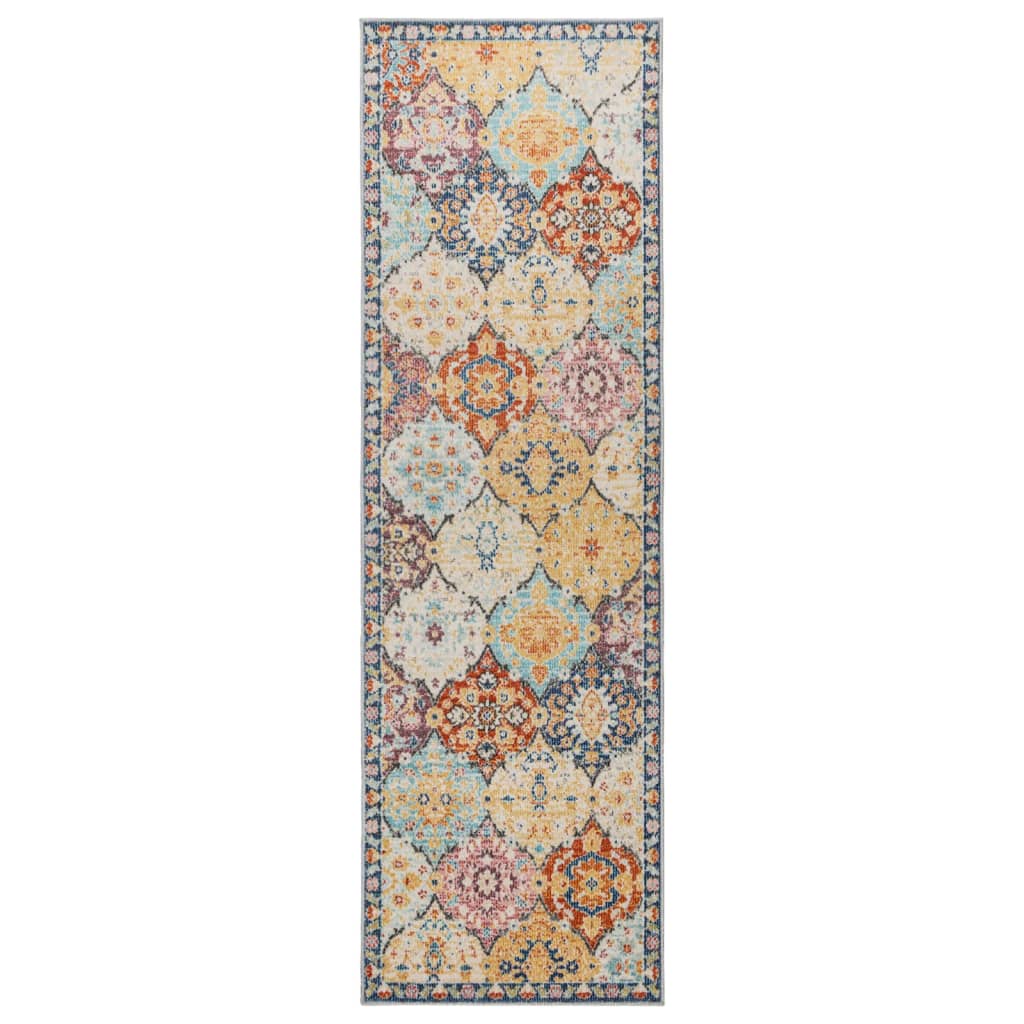 Golvmatta ARBIZU inomhus/utomhus vintage design 80x250 cm