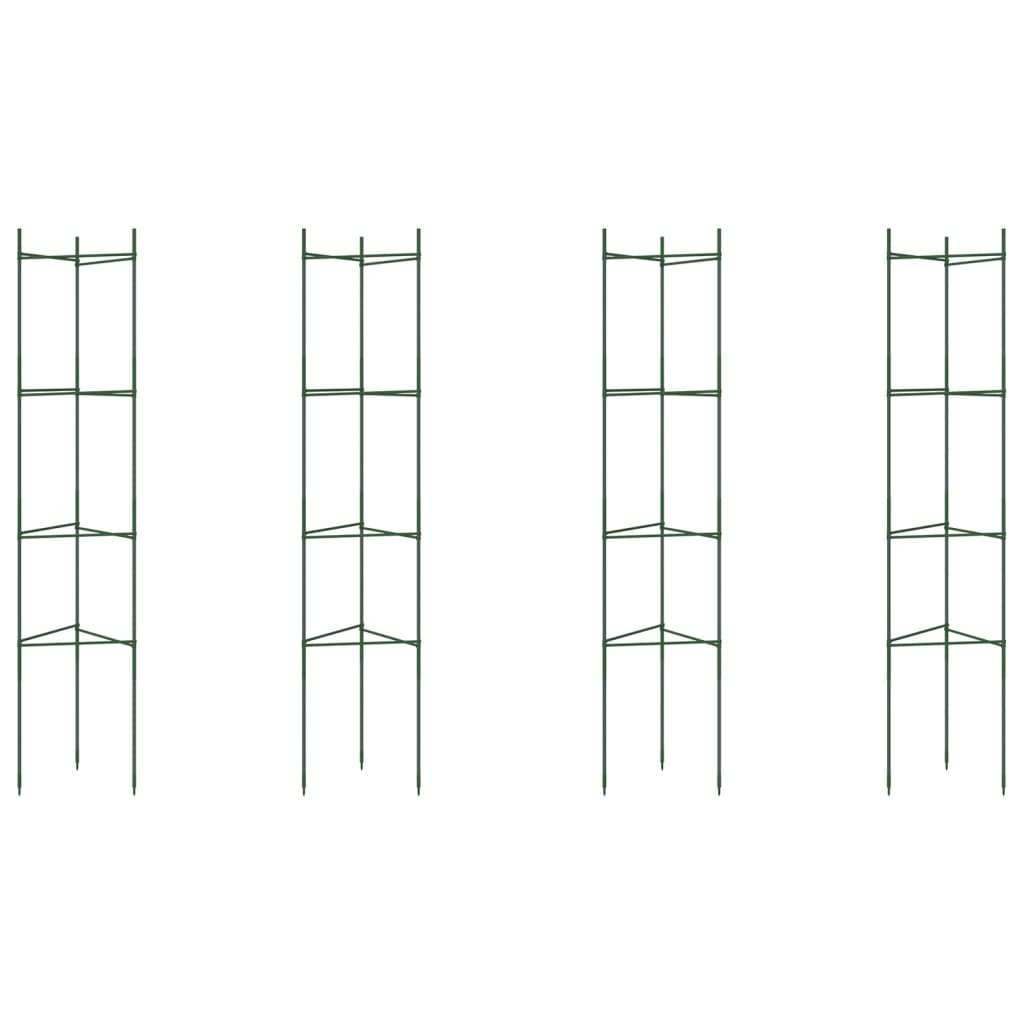 Tomatburar 4 st 154 cm stål och PP