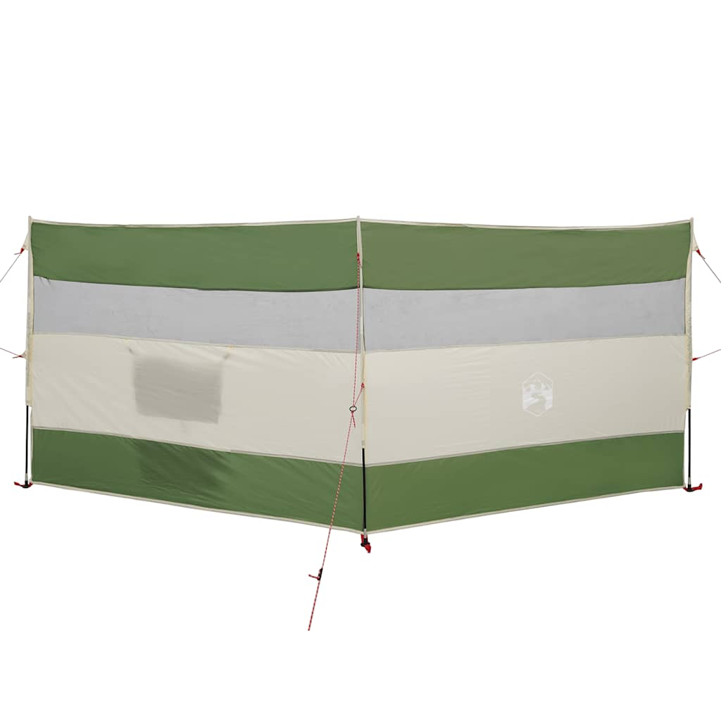 Camping Vindskydd Grön 340x130 cm Vattentät