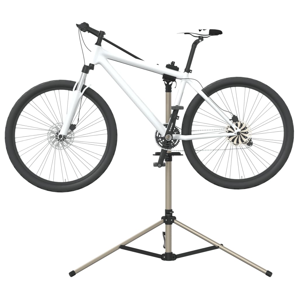 Cykelmonteringsställ hopfällbart 120-165 cm aluminium